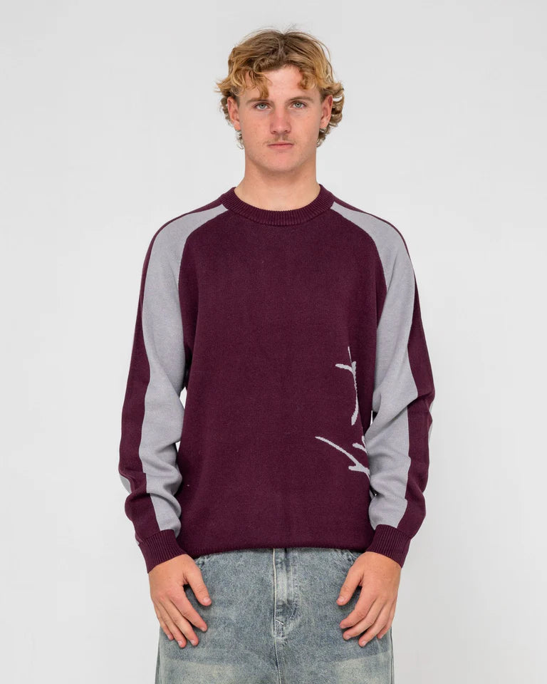 Rusty Roll Safe Boxy Crew Knit