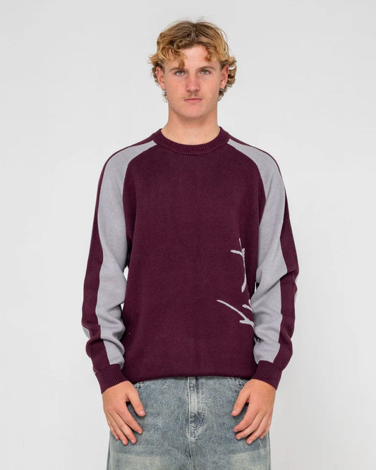 Rusty Roll Safe Boxy Crew Knit