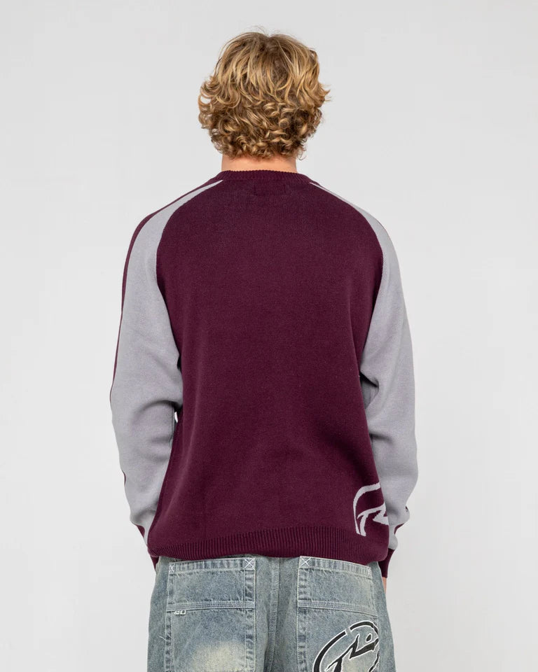 Rusty Roll Safe Boxy Crew Knit