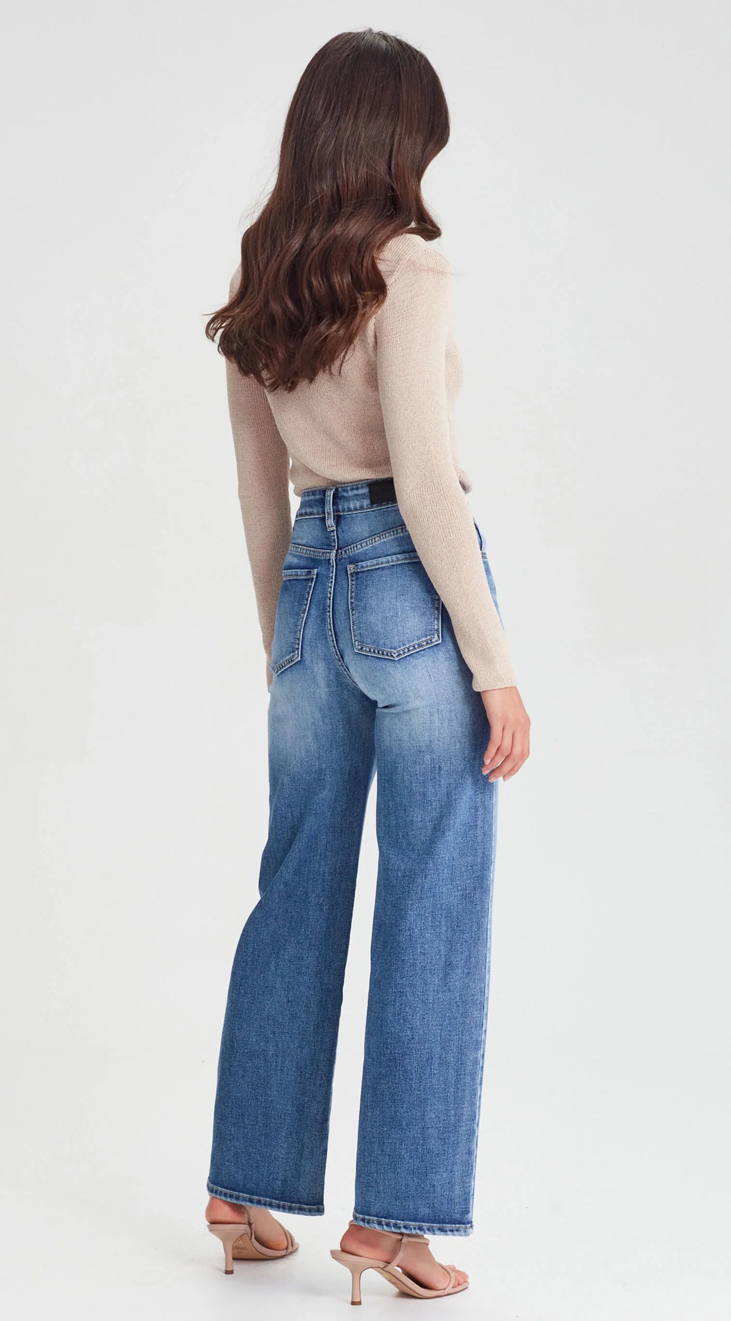 WENDY | Wide Leg Junkfood Jean Denim Blue