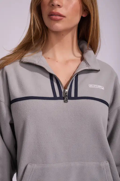 Rusty Bind Me Up 1/4 Zip Polar Fleece