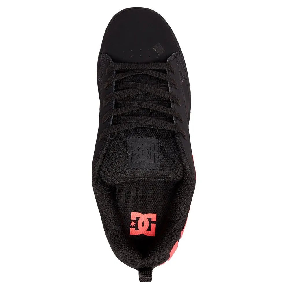 DC Womens Court Graffik - Black/Hot Pink