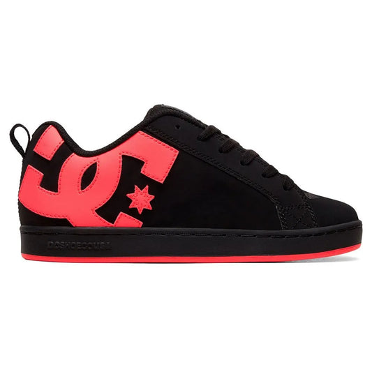 DC Womens Court Graffik - Black/Hot Pink