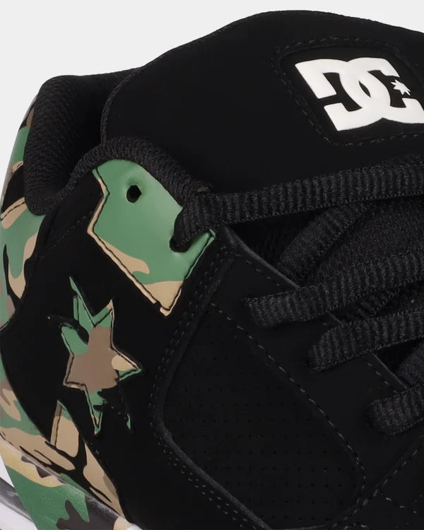 DC Command Skate Shoes l Black/Camo