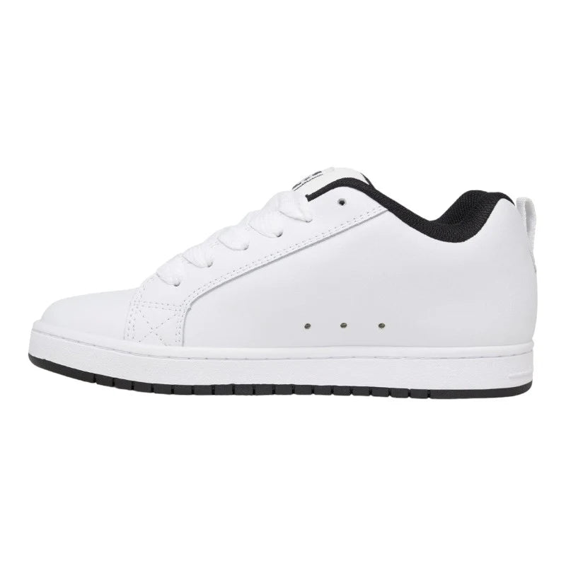 DC Court Graffik Shoes WHT/BLK