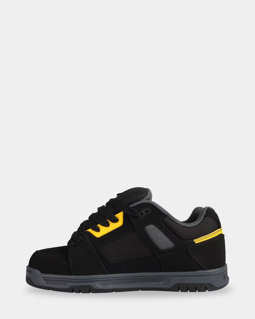DC Stag Skate Shoe l Black/Yellow