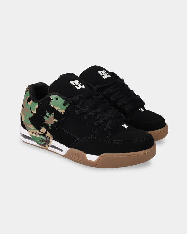 DC Command Skate Shoes l Black/Camo