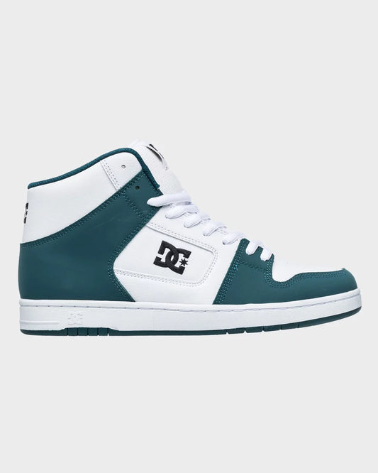 DC Manteca 4 HI Shoes TEAL/WHT