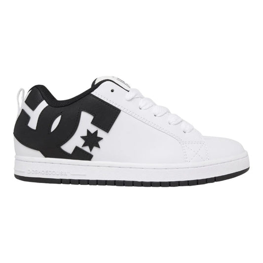 DC Court Graffik Shoes WHT/BLK