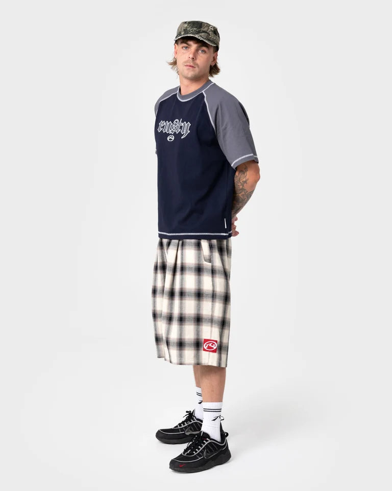 Rusty Decoy Short Sleeve Tee l Navy Blue