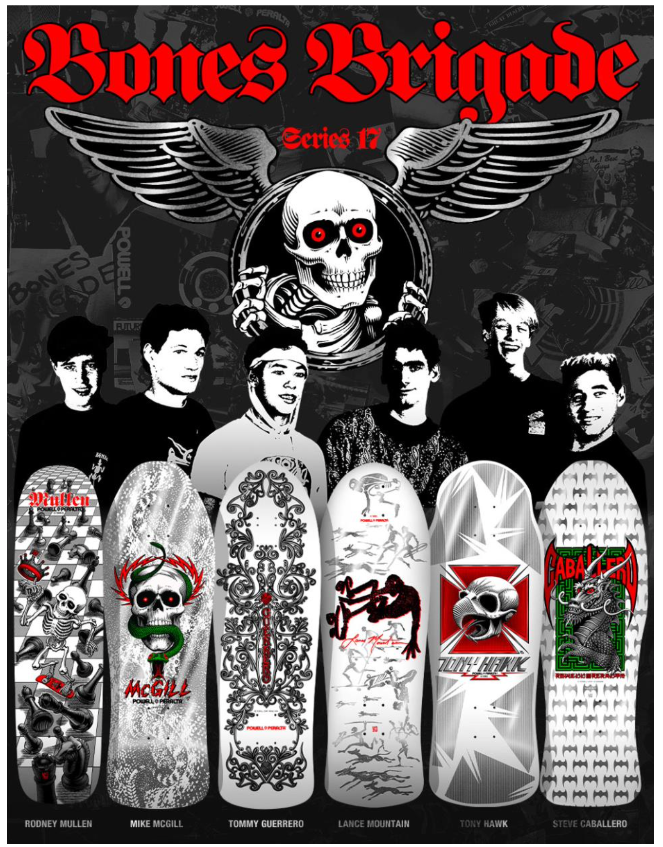 powell peralta Bones brigade series 17 Tony hawke