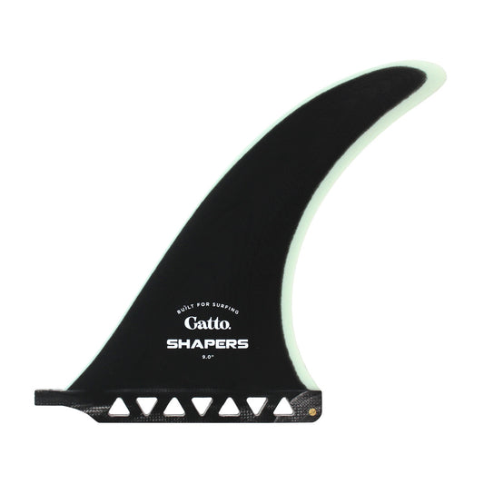 Shapers 9" Gatto Longboard Fin - Black