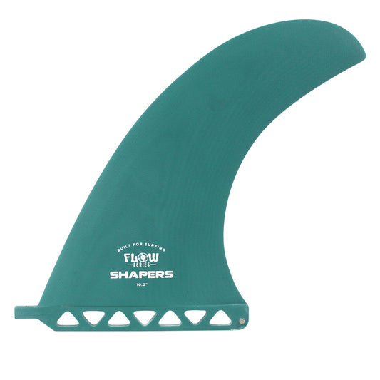 Shapers 10" Flow Series Longboard Fin - Seafoam