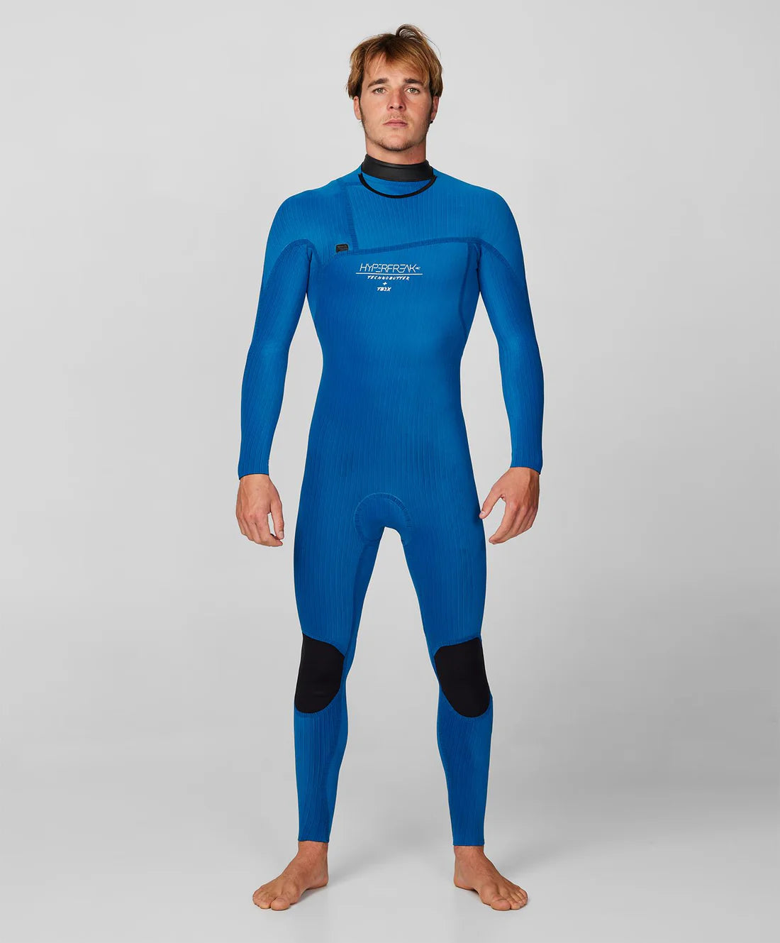 ONEILL HyperFreak 4/3+ Steamer Chest Zip Wetsuit - Black