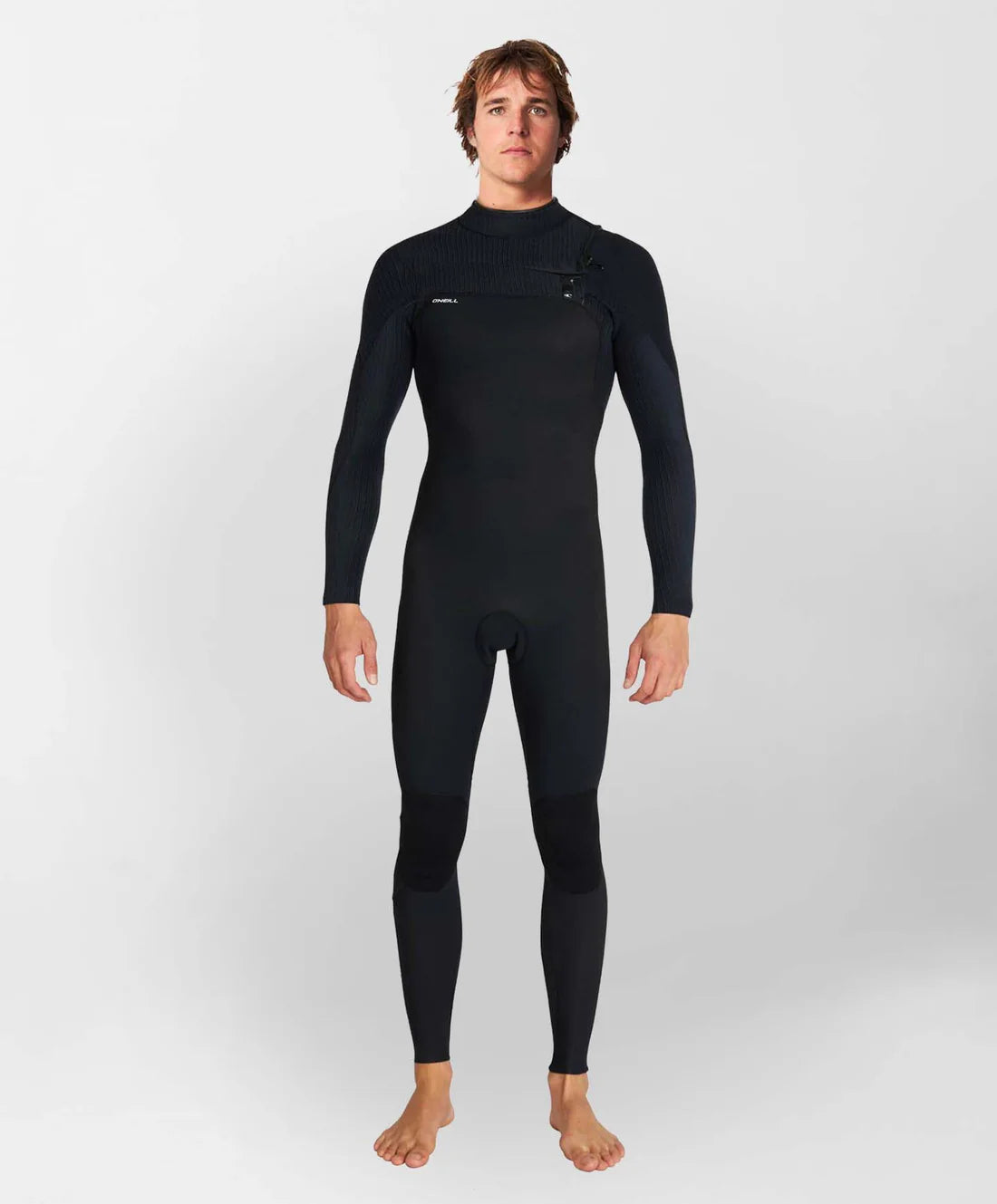 ONEILL HyperFreak 4/3+ Steamer Chest Zip Wetsuit - Black