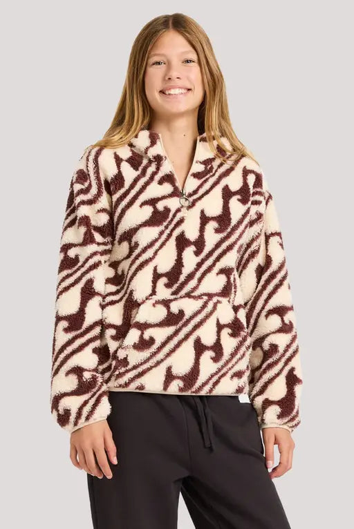 Billabong Dark Wave Half Zip Youth Hoodie