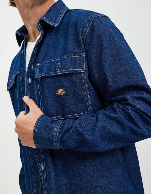 Dickies Button Down Denim Shirt