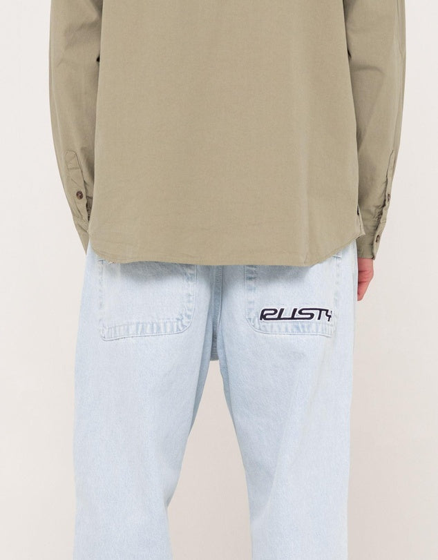 Rusty Flip Daddy 2.0 Jean- Sky Blue Heather