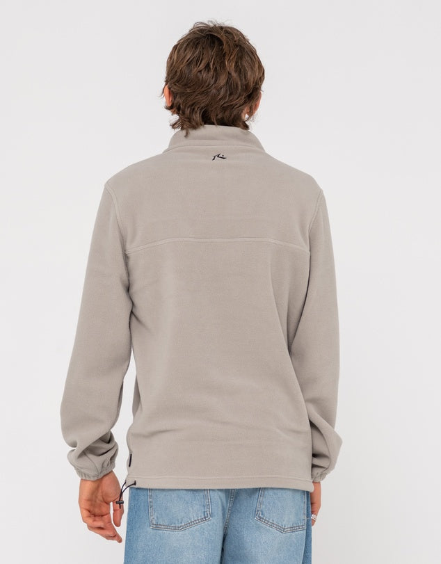Rusty big bang polar fleece quarter zip