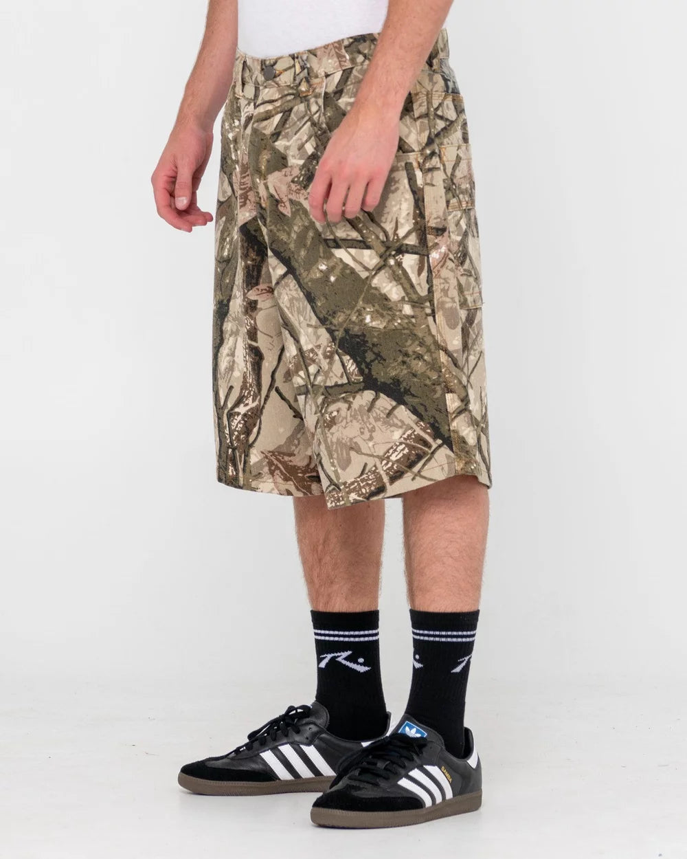 Rusty Flip Rambo Camo Jort