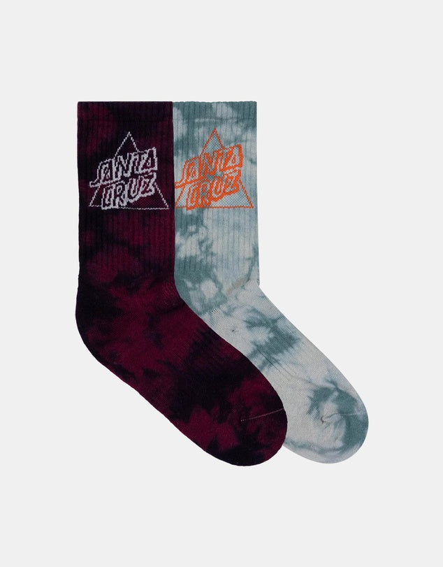 Santa Cruz Not A Dot Youth Crew Sock- 2 Pack
