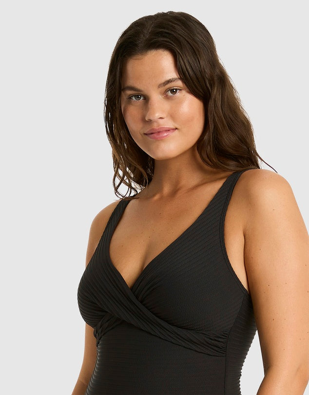 Sea Level Spinnaker Cross Front One Piece