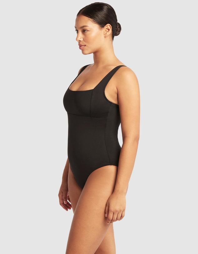 Sea Level Essentials Square Neck One Piece