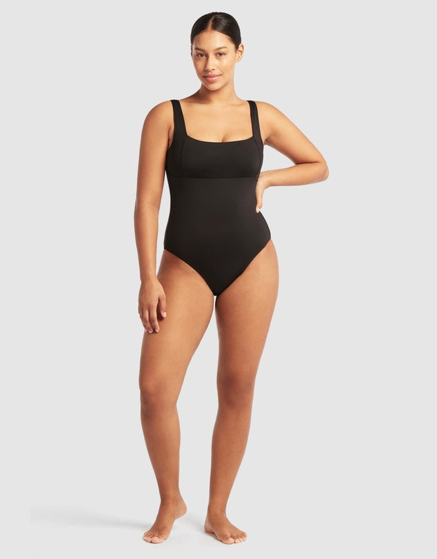 Sea Level Essentials Square Neck One Piece