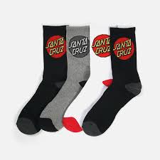 santa cruz other dot socks 4 pack crew socks