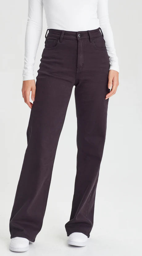 Junkfood RUBY MAY | Short Stuff Jean Black