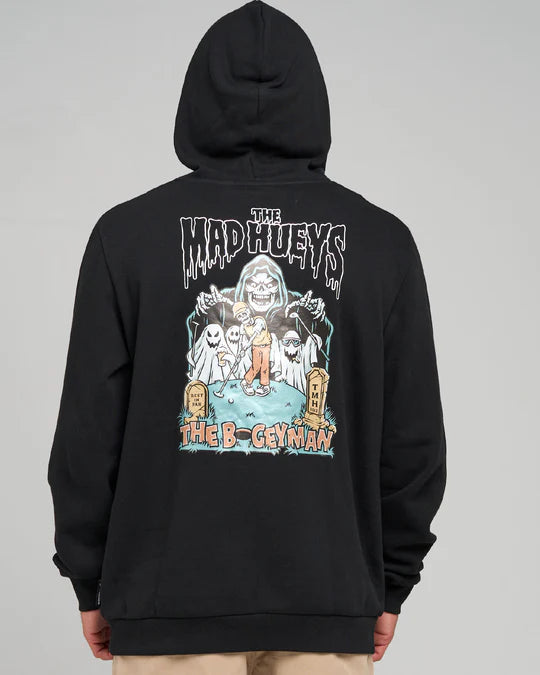 Mad Hueys Bogeyman Hooded Pullover l Black
