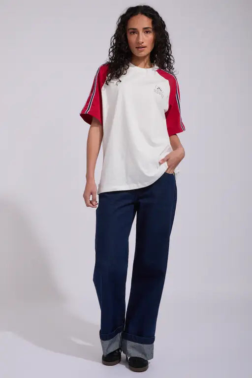 Rusty Mindless Collegiate OG Oversized Tee