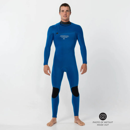 Oneill Men's HyperFreak 3/2+mm Steamer Chest Zip - Black