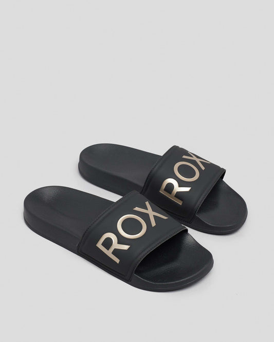 ROXY Slippy Slides Rose Gold