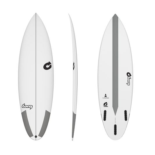 Torq Tec thruster surfboard