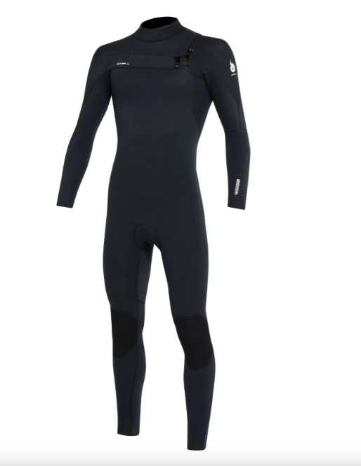 oneill hyper fire steamer chestzip 4/3mm wetsuit