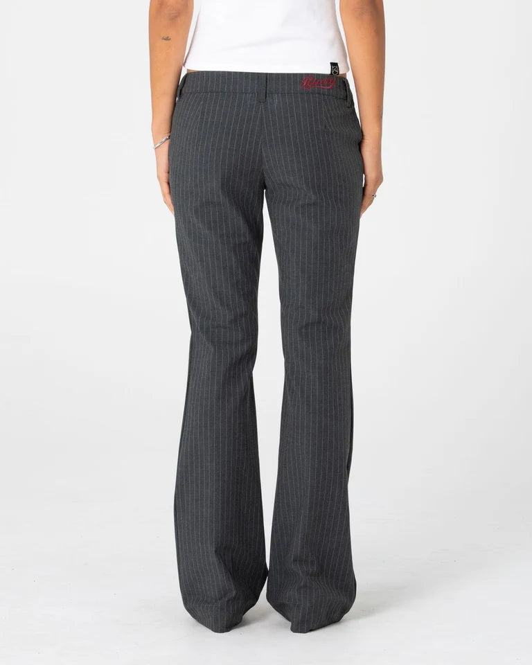 Rusty Finance Mummy Pinstripe Suit Pant l Grey