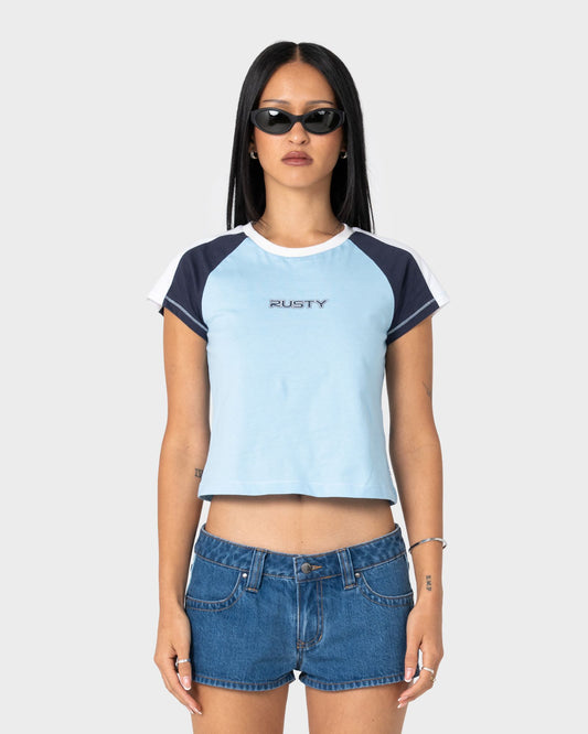 Rusty BRADLEY MINI CAP SLEEVE TEE