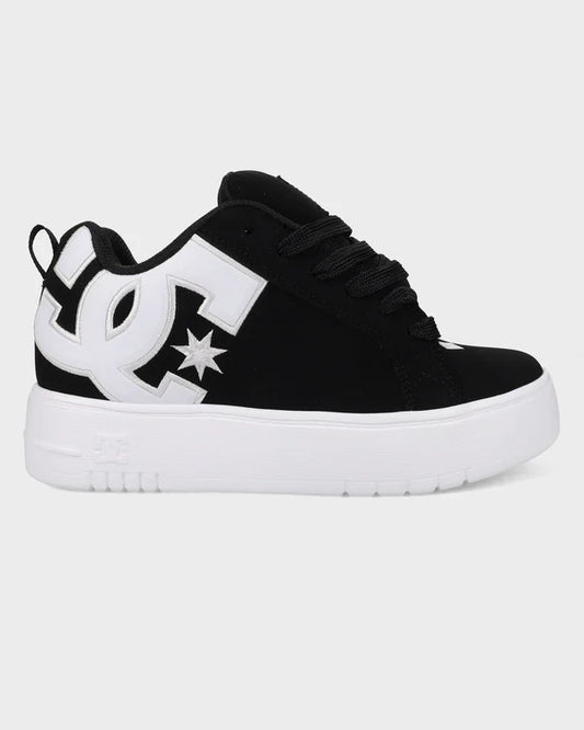 DC Womens Court Graffik Platform l Black