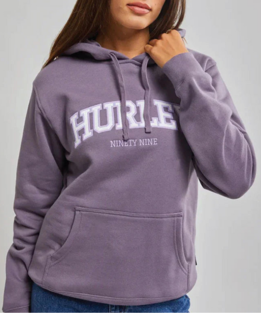 Hurley hygge womens fleece hood-Purple