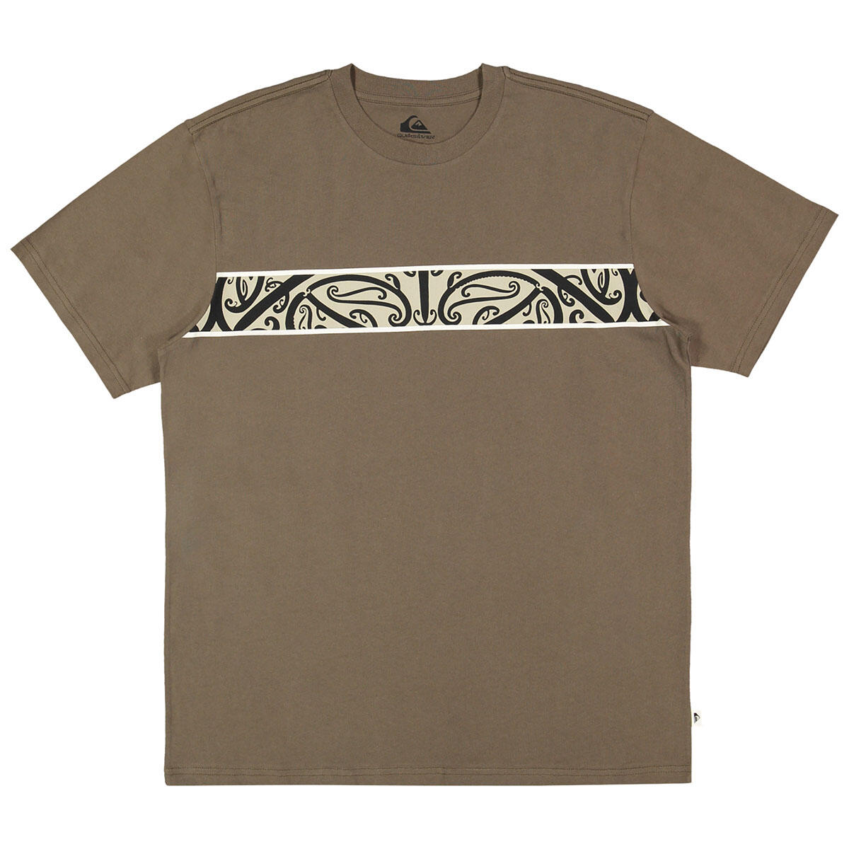 Quiksilver X Kehu Butler Kowhaiwhai Mangopare Panel Tee Canteen