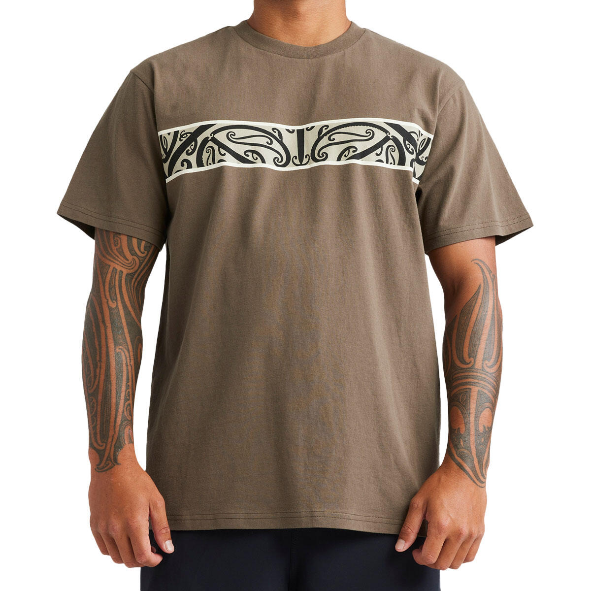 Quiksilver X Kehu Butler Kowhaiwhai Mangopare Panel Tee Canteen