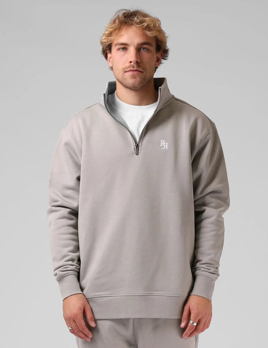 RPM Track 1/4 Zip l Pewter