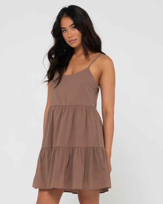 Rusty Heather Slip Dress