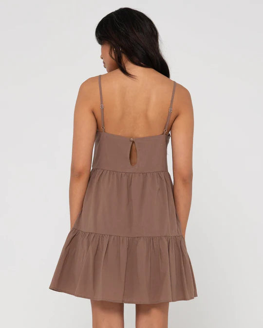 Rusty Heather Slip Dress