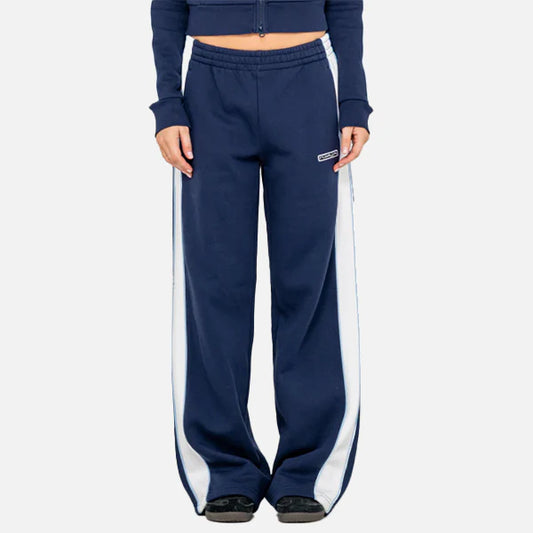 Rusty Retro Lines Wide Leg Track Pant