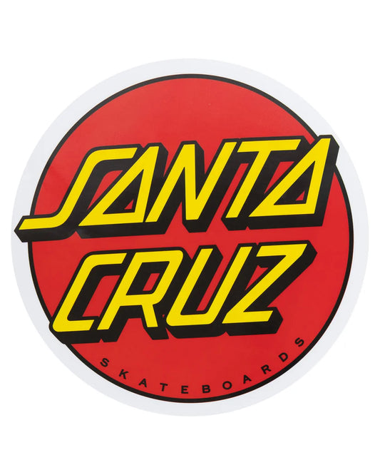 Santa cruz sticker-LARGE