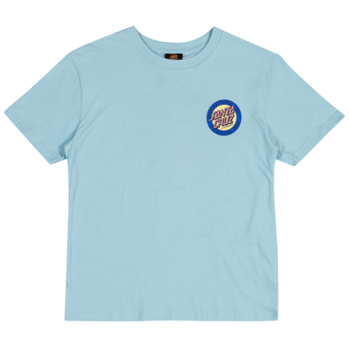 Santa Cruz mfg Retro Dot Reverse Tee- Girls