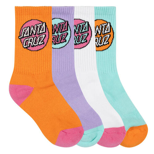 Santa Cruz Other Dot Girls Crew Sock