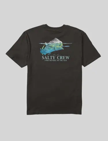 Salty Crew Mahi Surface Classic Tee Black